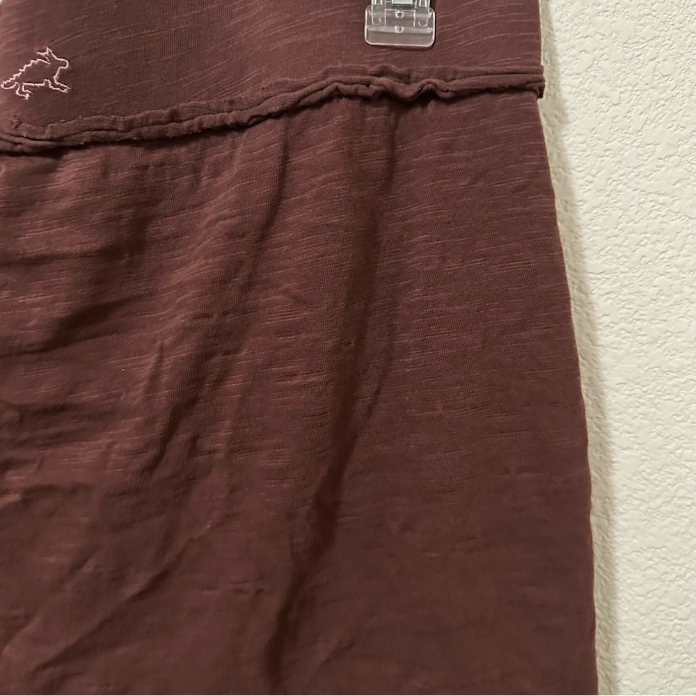 Horny Toad Cotton‎ Brown Skirt Buttons Sz Medium - Picture 6 of 11